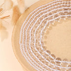 10mm 100pcs Natural Stone Beads Clear Quartz Crystals Round Genuine Stone Beading Loose Gemstone Hole Size 1mm DIY Charm Smooth Beads for Bracelet Necklace Earrings (Clear Quartz Crystals 10mm)