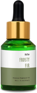 Frosty Fir Fragrance Oil, MitFlor Single Diffuser Essential Oil, Large Size Premium Grade Fragrance Oil for Soap & Candle Making, Aromatherapy Oil, Refreshing & Forest Scent for Home Fragrance, 30ml