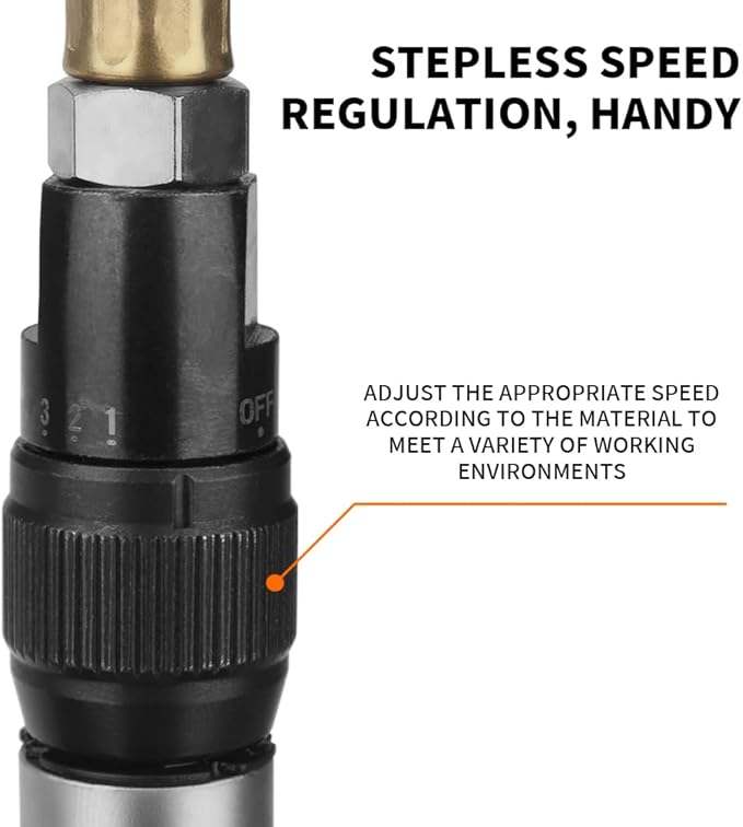 SI FANG Scribe and Engraving Pen Air Micro Die Grinder Kit for for Glass/Ceramics/Metal Sheet,Grinding Cutting Mini Pencil Pneumatic Polishing Engraving Tool