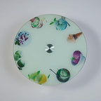 Silver 30mm Ceramic Clay Pottery Throwing Trimming Spinner Tool,Pottery Finishing Tools Clay Ceramic Rotary Rotary Clay Small Tools Suitable for Potters and Clay Artists Ceramic and Pottery Tools