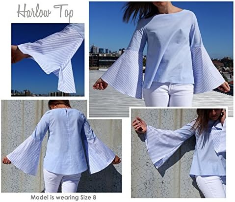 Style Arc Sewing Pattern - Harlow Top (Sizes 04-16)