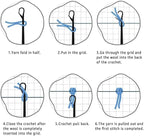 Latch Hook Rugs Kits for Kids Adults Beginners, Dinosaur Owl Smile Star Sunflower Dog Panda Small Large DIY Latch Hook Rug Making Kit for Girls and Boys