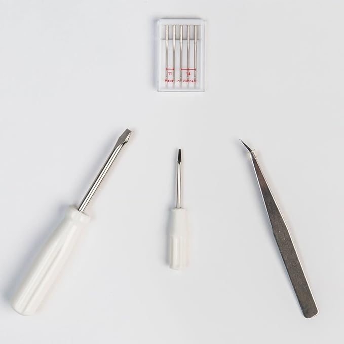 Janome MOD-8933 Serger with Lay-In Threading, 3 and 4 Thread Convertible with Differential Feed WHITE