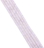 Natural White Agate Spacer Beads Caps Loose Semi Gemstone for Beading Jewelry Making 6mmx3mm 38cm