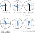 Latch Hook Rugs Kits for Kids Adults Beginners, Dinosaur Owl Smile Star Sunflower Dog Panda Small Large DIY Latch Hook Rug Making Kit for Girls and Boys