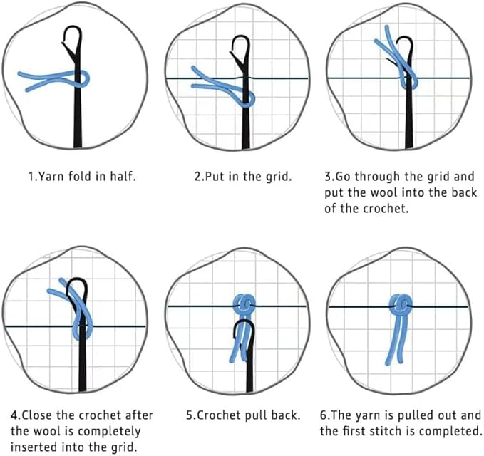 Latch Hook Rugs Kits for Kids Adults Beginners, Dinosaur Owl Smile Star Sunflower Dog Panda Small Large DIY Latch Hook Rug Making Kit for Girls and Boys