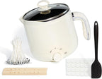 Aroparc Wax Melter for Candle Making Large 1.8L/60oz Electric Wax Melting Pot with Pouring Spout, Non-Stick Easy to Clean & Keep Warm - Wicks, Wick Stickers, Centering Tools, Spoon