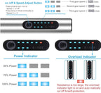 Customized USB Rechargeable Engraving Pen with 37 Bits,Cordless Portable Tool for Metal Wood Glass and Plastic Electric Engraving Pen Kit Engraving Tool for Beginner (Silvery)