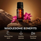 Gya Labs Ambrette Seed Essential Oil - 0.34 Fl Oz - for Hair, Skin, Diffuser, Aromatherapy & DIY Candle Making Scent