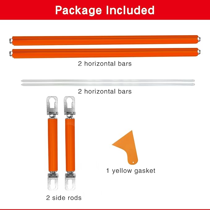 Couple Embroidery Art Embroidery Clip Frame Cross Stitch 4 Slot Presser Heavy Duty Embroidery Bandage Embroidery Frame Needlepoint Frame Embroidery Scroll Frame Embroidery Frames (Orange)