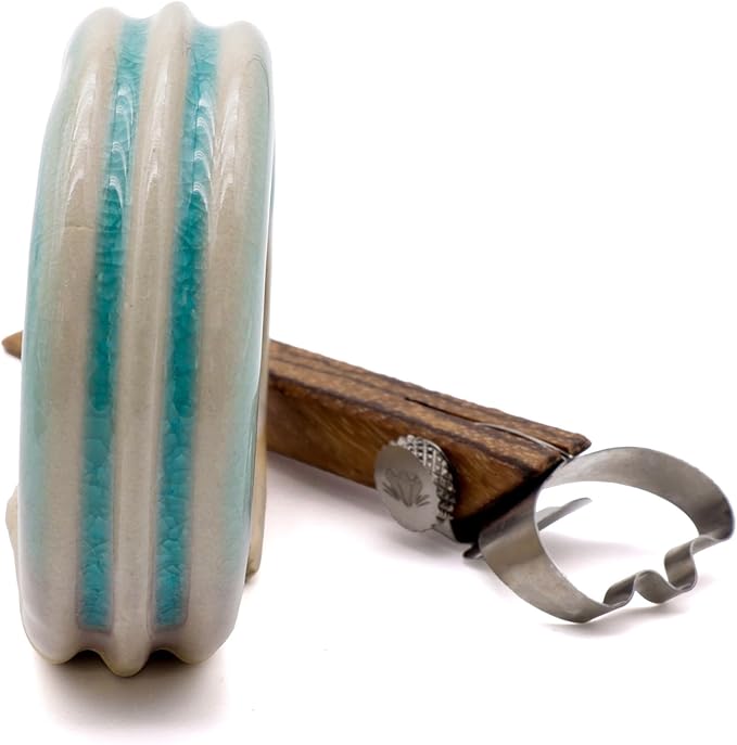 The Original DiamondCore Tools Handheld Extruder, Pottery Handle Making Tool, Clay Sculpting Tools, Slab Extruder Pottery Tool (R208 Triple Round XL)