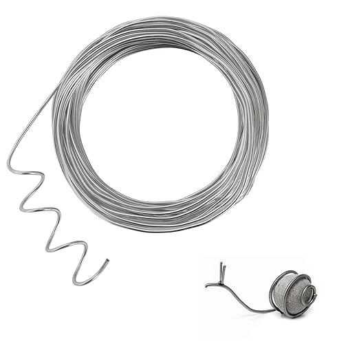 50 Feet Silver Aluminum Craft Wire, 12 Gauge 2mm Thickness Sculpting Wire, Armature Wire for Sculpting, Bendable Metal Craft Wire for Making Dolls Skeleton DIY Crafts