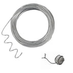 50 Feet Silver Aluminum Craft Wire, 12 Gauge 2mm Thickness Sculpting Wire, Armature Wire for Sculpting, Bendable Metal Craft Wire for Making Dolls Skeleton DIY Crafts