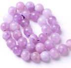 10MM 36PCS Natural Stone Lavender Amethyst Crystal Beads for Jewelry Making DIY Bracelet