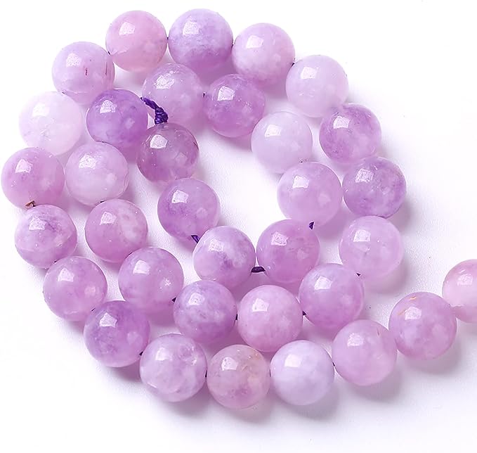 6MM 60PCS Natural Stone Lavender Amethyst Crystal Beads for Jewelry Making DIY Bracelet