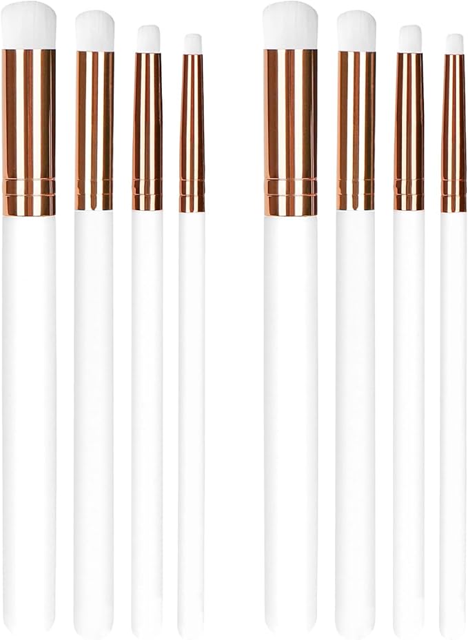 UNIMEIX Dry Brush Miniature Painting Drybrush Detail Paint Brush Set Hobby Detail Blending Brushes for Effortless Watercolor Brushes Scale Model Painting (8 Pack)