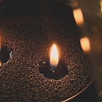 NICEME Black Customized Powder Candle Making Kit, 26Oz Refillable Beaded Wax Sand DIY Pearled Candle All Natural Reusable Candle Making Self Extinguish with 30PCS Wicks 2PCS Centering Devices