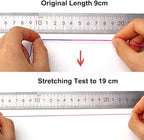 Elastic String for Bracelets, 1mm x 330 Feet Sturdy Rainbow Elastic Cord for Jewelry Making, Necklaces, Beading and Crafts