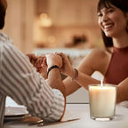 10 OZ Thick Candle Jars for Making Candles 15 Pcs, Empty Jars with Wood Lids for Candle Making, Sample Container, Clear