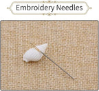 Threadhaven Counted Cross-Stitch Kit 14CT Aida Fabric with Threads, Needles & Guide | Animal Sewing Pattern Embroidery Kit for Adults | Premium DIY Craft Kit- Mother and Child Bees 13.8''×13''