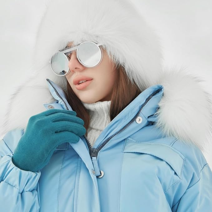 Tatuo 6 x 60 Inch White Faux Fur Fabric Halloween Fluffy Fuzzy Craft Fake Fur Cuts Shaggy Synthetic Plush Patch Sewing DIY Winter Christmas Costume Gnome Beard Miniature Dolls Rugs Mat Gift