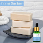 Pure Soap Fragrance Oil, MitFlor Single Diffuser Essential Oil, Large Size Premium Grade Fragrance Oil for Soap & Candle Making, Fresh & Clean Scent for Home Fragrance, 30ml