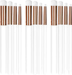 UNIMEIX Dry Brush Miniature Painting Drybrush Detail Paint Brush Set Hobby Detail Blending Brushes for Effortless Watercolor Brushes Scale Model Painting (12 Pack)