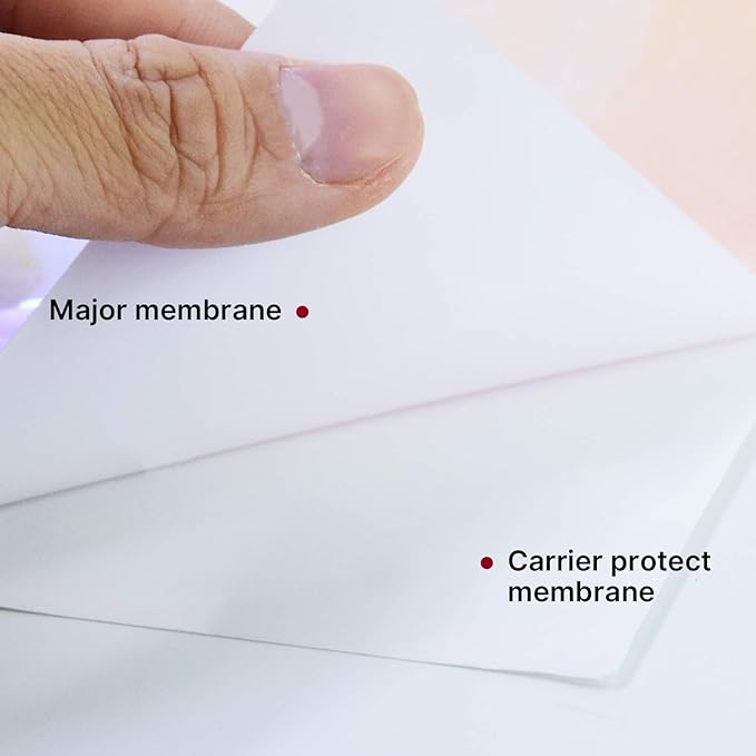 Holographic Opal Vinyl roll 12" x 5ft,Permanent Vinyl,SHOYISI Permanen Adhesive,for All Kinds of Cutting Machines(Opal Pink)