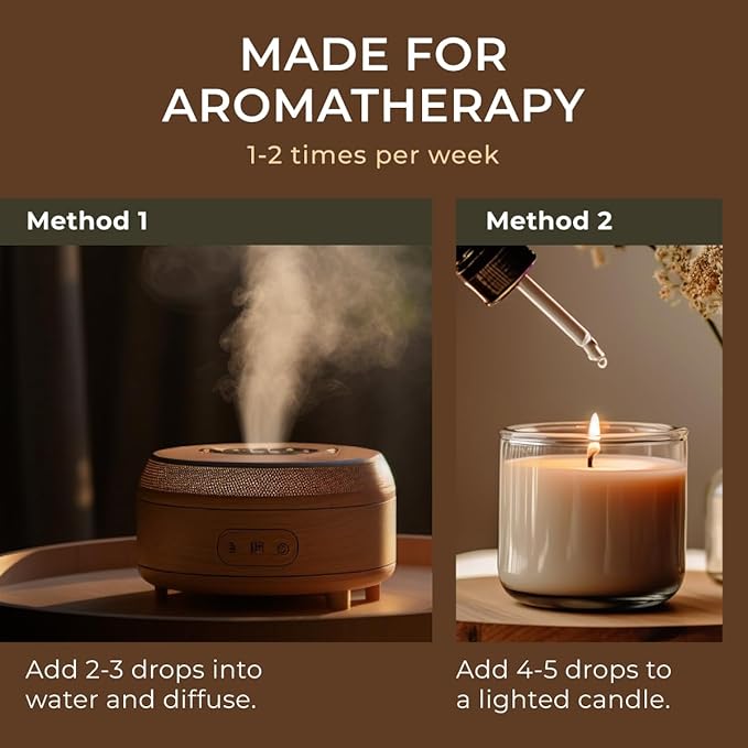 Gya Labs Clary Sage Essential Oil - 0.34 Fl Oz - for Hair, Skin, Diffuser, Aromatherapy & DIY Candle Making Scent