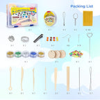 ifergoo Polymer Clay, Modeling Clay for Kids DIY Starter Kits, Oven Baked Model Clay, Non-Toxic, Non-Sticky, with Sculpting Tools, Ideal Gift for Children and Artists