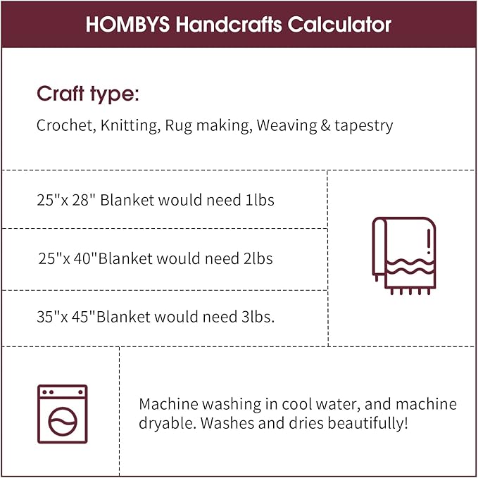 HOMBYS 8 Pack Assorted Chunky Yarn for Crocheting,Super Bulky Large Soft Fluffy Yarn,Plush Fuzzy Yarn,Thick Chenille Yarn for Hand Knitting/Arm Knitting,4 Cream & 4 Wine Red(27yds,8 oz Each Skein)