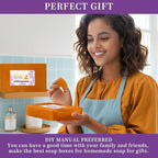 Honey Soap Base Gift Set Vegan,Natural,Soap Making Supplies 10lbs,DIY Handmade for Crafting Making