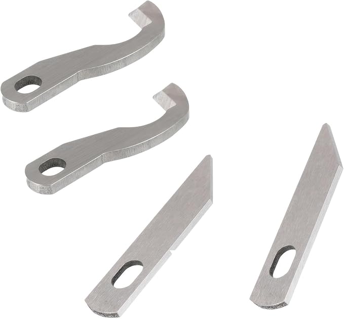 ‌4PCS Serger Blades Set- Upper/Lower Knife for Brother Overlock 925d,929d,935d,1034d (X77683001 Xb0563001)‌