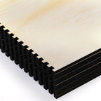 Tosnail 40 Pack 6.5 x 8.66 Inches Beginners Wooden Looms, Notched Weaving Loom for Adults, Darning Beading Boards, Basket Weaving Tools Kit for Crafts Project, Knitting, Sewing, Crochet