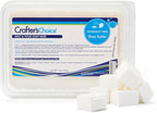 Crafter's Choice Detergent Free Melt and Pour Soap Base for Soap Making and DIY Crafting Projects, SLS/SLES Free, 2LB Block (Shea Butter)
