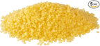 5-lb Pure Yellow Beeswax pellets - for Candles in All Shapes and Sizes, Beeswax Balm, Lip Balm, soap Making Supplies,Craft Projects DIY (80 oz.)
