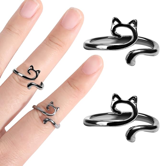 Namifin Crochet Ring for Fingure Adjustable Crochet Tension Ring Yarn Tension Rings Easy Crocheting Crochet Accessories Mother Grandma Thanksgiving Presents