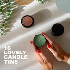 SoftOwl Premium Soy Candle Making Kit - Black Edition - Full Set with Electric Melter - Soy Wax, Big 16 Tins, 8 Pleasant Scents, 8x2 Color Dyes & More - Perfect as Home Decorations