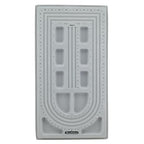 Beadalon Bead Boards for Jewelry Making - 46" Bead Board with Flocked Grey Surface, Bead Tray for Necklace & Bracelet Sizing, Ideal for Jewelry Designers, Beaders, Crafters