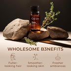 Gya Labs Thyme Essential Oil - 0.34 Fl Oz - for Hair, Skin, Diffuser, Aromatherapy & DIY Candle Making Scent