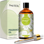 PHATOIL 3.38FL.OZ Fragrance Oils for Diffuser, Perfect for Aromatherapy, Humidifiers, Yoga, DIY Candle and Soap Making Scents (White Musk)