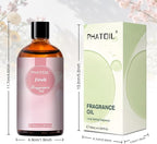 PHATOIL J'éveil Fragrance Oils for Aromatherapy, 3.38FL.OZ Diffuser Oils for Home, Perfect for Aromatherapy, Humidifiers, Yoga, DIY Candle and Soap Making - 100ml