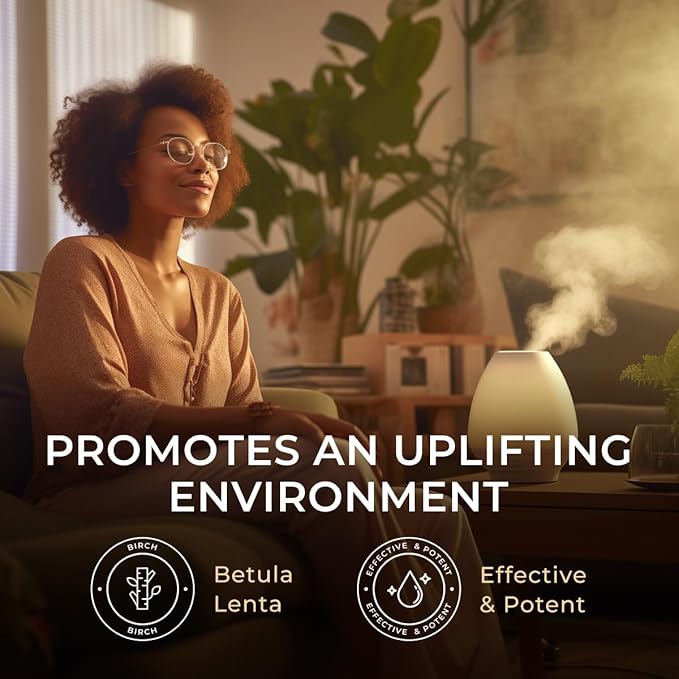 Gya Labs Birch Essential Oil - 0.34 Fl Oz - for Hair, Skin, Diffuser, Aromatherapy & DIY Candle Making Scent