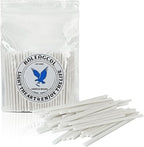 Pearled Candle Extra Wicks 100 Pack for Pearled Candle Making - 2 Inch White Cotton Candle Wicks for Candle Making DIY