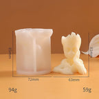 Groot Mold Groot Man Mold Tree Man Candle Mold Body Mold Resin Casting Mold Resin Making Molds Silicone Mold for Candle Home Decorate Mold Candle Making Mold 3D Animal Mold