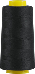 1500 Yards Denim Thread for Jeans, 20s/2 Polyester Thread, Sewing Threads for Sewing Machine, Heavy Duty ThickThread for Canvas, Aprons, Denim, Leather, Shoes Bag