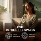 Gya Labs Bergamot Essential Oil - 0.34 Fl Oz - for Hair, Skin, Diffuser, Aromatherapy & DIY Candle Making Scent