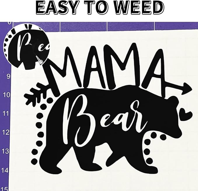 Matte Black Permanent Vinyl, 12" x 12 FT Vinyl with Cricut Cutting Machine - Lya Vinyl Matte Black Adhesive Roll for Mug, Cup, Window & Home Decal