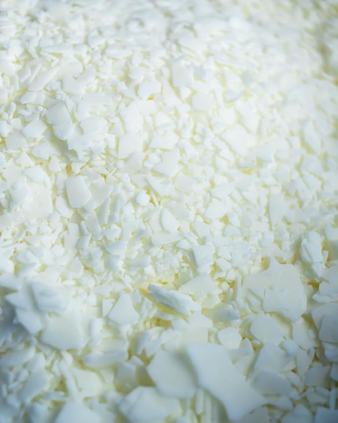 All American Wax Soy Wax Flakes – 25 lb Bag | Natural Soy Wax for Candle Making | Clean Burning, Easy to Melt, Great Scent Throw | DIY Candle Supplies