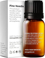 Gya Labs Pine Needle Essential Oil - 0.34 Fl Oz - for Hair, Skin, Diffuser, Aromatherapy & DIY Candle Making Scent